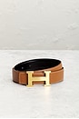 view 4 of 8 Hermes Constance Belt in Black