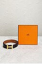 view 8 of 8 Hermes Constance Belt in Black