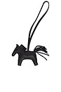 view 1 of 6 Hermes Rodeo PM Bag Charm in Black