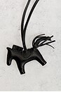 view 4 of 6 Hermes Rodeo PM Bag Charm in Black