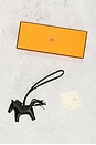 view 6 of 6 Hermes Rodeo PM Bag Charm in Black