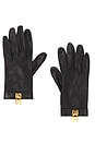 view 1 of 5 GUANTES HERMES in Black