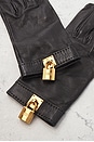 view 4 of 5 GUANTES HERMES in Black