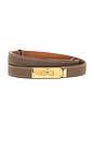 view 1 of 6 Hermes Epsom Kelly Belt in Etoupe