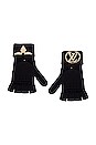 view 1 of 8 Louis Vuitton Wool Gloves in Black