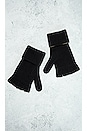 view 4 of 8 Louis Vuitton Wool Gloves in Black