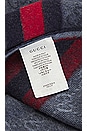 view 5 of 7 Gucci Monogram Scarf in Blue