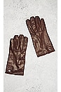 view 2 of 5 Fendi Sheepskin Gloves in Dark Brown
