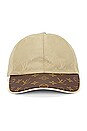 view 1 of 8 Louis Vuitton Monogram Cap in Beige & Brown