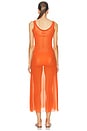 view 3 of 3 Jean Paul Gaultier Long Tank Dress in Orange