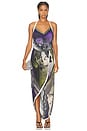 view 1 of 5 Jean Paul Gaultier Long Dress in Multi