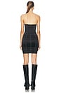 view 3 of 3 Just Cavalli Strapless Corset Dress in Black