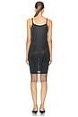 view 3 of 4 Dolce & Gabbana Beaded Mesh Dress in Black