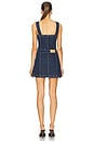 view 3 of 3 Louis Vuitton Denim Mini Dress in Blue