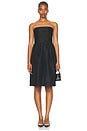 view 2 of 4 Dolce & Gabbana Bustier Dress in Black