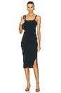 view 1 of 4 Dior Buckle Dress in Navy in Black