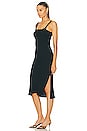 view 3 of 4 Dior Buckle Dress in Navy in Black