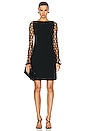 view 1 of 6 Gucci Long Sleeve Dress in Black