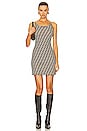 view 1 of 3 VESTIDO FENDI in Black & White