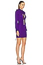 view 2 of 4 Gucci Long Sleeve Mini Dress in Purple