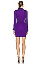 view 3 of 4 Gucci Long Sleeve Mini Dress in Purple