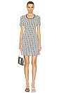 view 1 of 4 Fendi Zucca Dress in White & Black