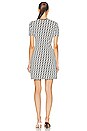 view 3 of 4 Fendi Zucca Dress in White & Black
