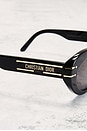 view 4 of 9 Dior Cat Eye Tinted Sunglasses in Black