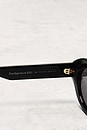 view 5 of 9 Dior Cat Eye Tinted Sunglasses in Black