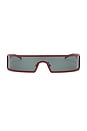 view 1 of 9 Dior Punk Shield Sunglasses in Red