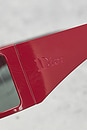 view 8 of 9 Dior Punk Shield Sunglasses in Red
