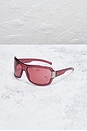 view 2 of 8 Gucci Tinted Shield Sunglasses in Red