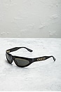 view 2 of 6 Gucci Tinted Cat Eye Sunglasses in Black