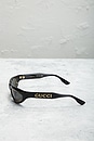 view 3 of 6 Gucci Tinted Cat Eye Sunglasses in Black