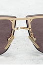 view 7 of 7 Gucci Tinted Shield Sunglasses in Brown