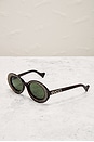 view 2 of 8 Gucci Tinted Round Sunglasses in Brown