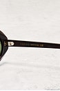view 5 of 8 Gucci Tinted Round Sunglasses in Brown