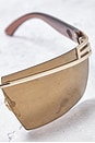 view 6 of 7 Versace Tinted Square Sunglasses in Brown