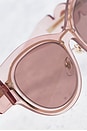 view 6 of 8 Versace Tinted Cat Eye Sunglasses in Pink