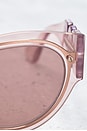 view 7 of 8 Versace Tinted Cat Eye Sunglasses in Pink
