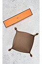 view 4 of 4 ПОДНОС HERMES in Taupe