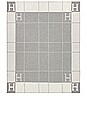 view 1 of 4 Hermes Avalon Blanket in Light Grey
