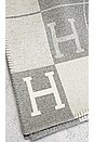 view 3 of 4 Hermes Avalon Blanket in Light Grey