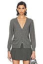 view 1 of 4 Dior Knit Cardigan in Grey