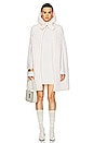 view 1 of 5 Saint Laurent Cape Poncho in Ivory