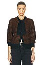 view 1 of 4 DIOR カーディガン in Brown