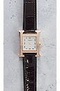 view 4 of 6 Hermes Heure H Watch in Gold & Black Alligator