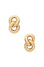 view 1 of 5 Dior Clip On Earrings in Gold