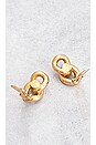 view 4 of 5 Dior Clip On Earrings in Gold