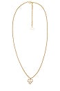 view 1 of 5 Dior Rhinestone Necklace in Gold